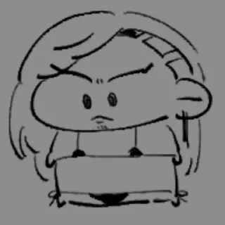 Sticker 𝓚𝓸𝓴𝓸𝓷𝓸𝓲 𝓗𝓪𝓭𝓳𝓲𝓶𝓮. - 3