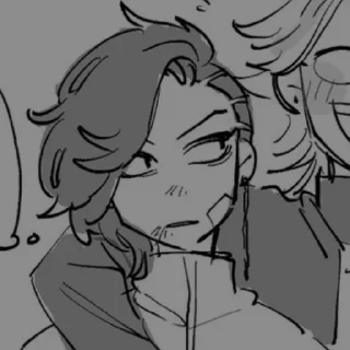 Sticker 𝓚𝓸𝓴𝓸𝓷𝓸𝓲 𝓗𝓪𝓭𝓳𝓲𝓶𝓮. - 0