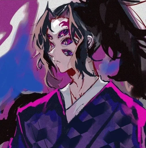 аниме человеческое лицо иллюстрация