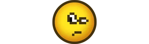 yellow cartoon symbol