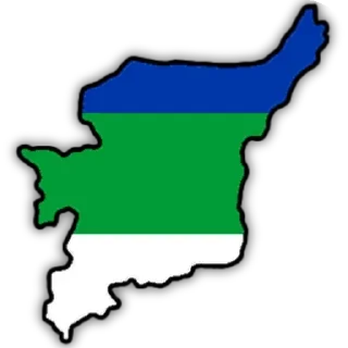 Sticker Komi Republic - 2