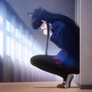 Sticker Komi San | @Anime_Gifs_Stickers - 3