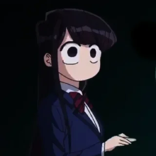 Sticker Komi San | @Anime_Gifs_Stickers - 5