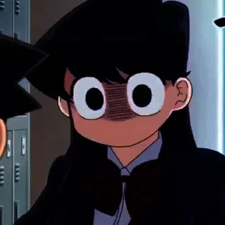Sticker Komi San | @Anime_Gifs_Stickers - 0