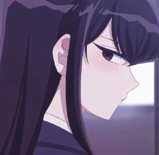 Sticker Komi san @walpaperAnimeee - 7