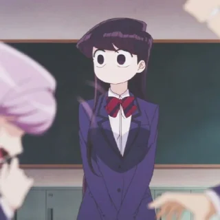 Sticker Komi san @walpaperAnimeee - 6