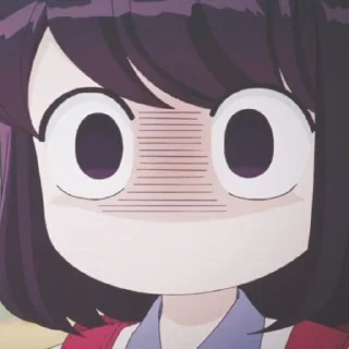 Sticker Komi san @walpaperAnimeee - 4