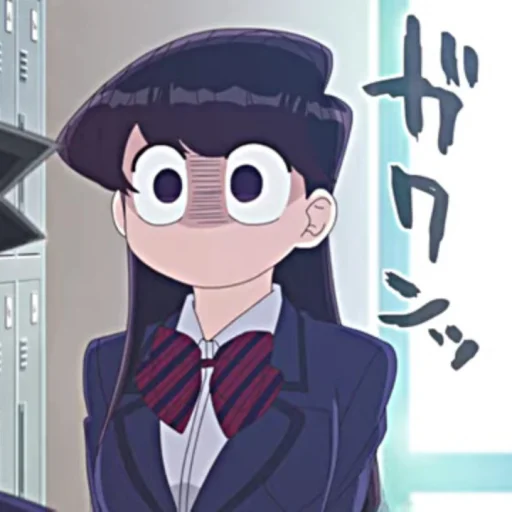 𓈒 𖦆 @fckmne ✦ ᕱ Komi Shouko ᕱ - cartoon