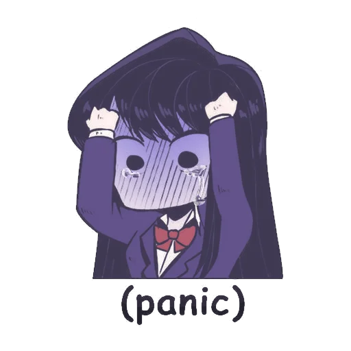 Sticker Komi_san_mew - 1