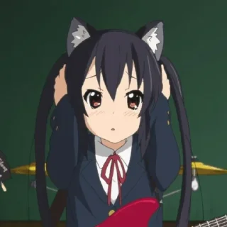 Sticker K-on! @AnimeOpeningAndAnding - 4