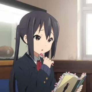 Sticker K-on! @AnimeOpeningAndAnding - 5