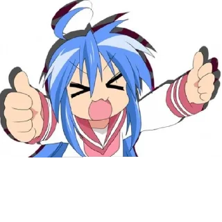 Sticker Konata chan - 6