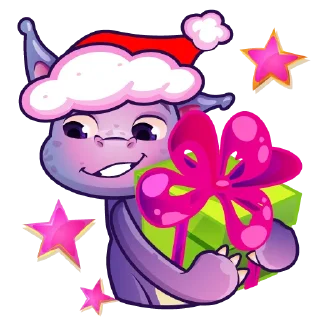 Sticker Дракончик Конти - 2