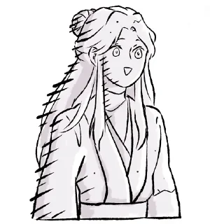 Стикер Китайско-корейская оргия - 1