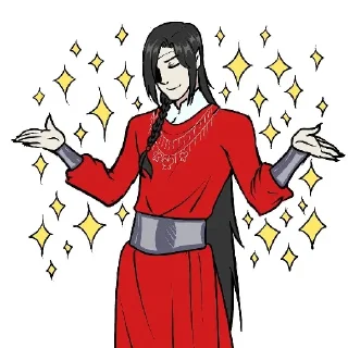 Стикер Китайско-корейская оргия - 9