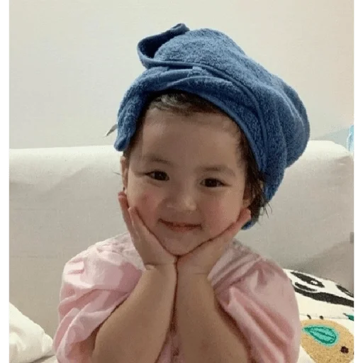 human face baby person