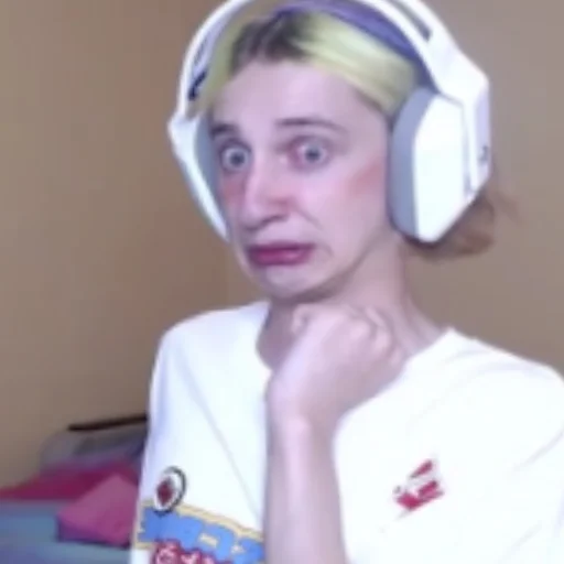 human face headphones person