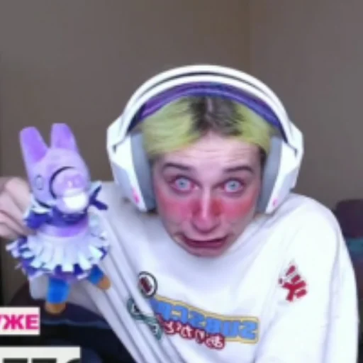 human face person headphones