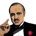 Sticker Дон Вито Корлеоне - 7