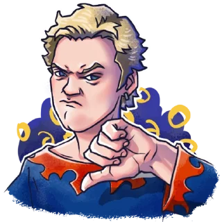 Стикер Король и шут '97 - 0