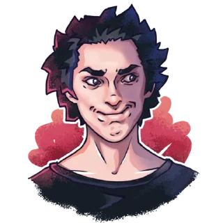 Стикер Король и шут '97 - 8