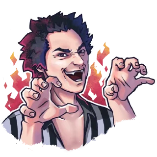 Стикер Король и шут '97 - 5