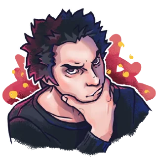 Стикер Король и шут '97 - 7