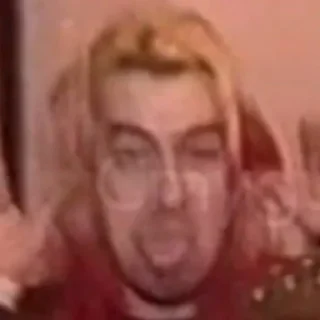 Sticker Шуты мэмэ - @kasparianDepresant - 8