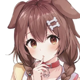 Sticker Korone chan - 1