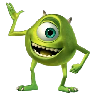 Стикер Monsters Inc @stickersb2b - 2