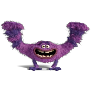 Стикер Monsters Inc @stickersb2b - 8