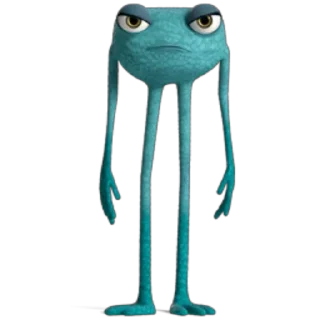 Стикер Monsters Inc @stickersb2b - 10