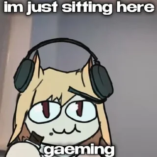 Sticker Кошьки ахахахаха - 11