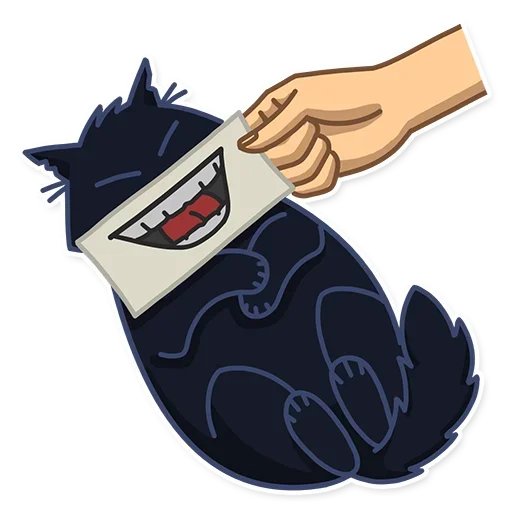 Sticker Кошмарик @nyasticks - 5