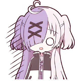 Стикер Чан с косичками @Nyasticks - 1