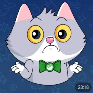 Стикер Ромка кот - 7