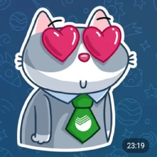 Стикер Ромка кот - 4