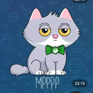 Стикер Ромка кот - 9