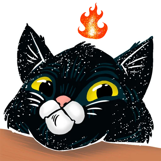 cat clipart illustration