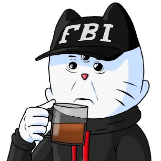 Sticker Кот Рукав - 2