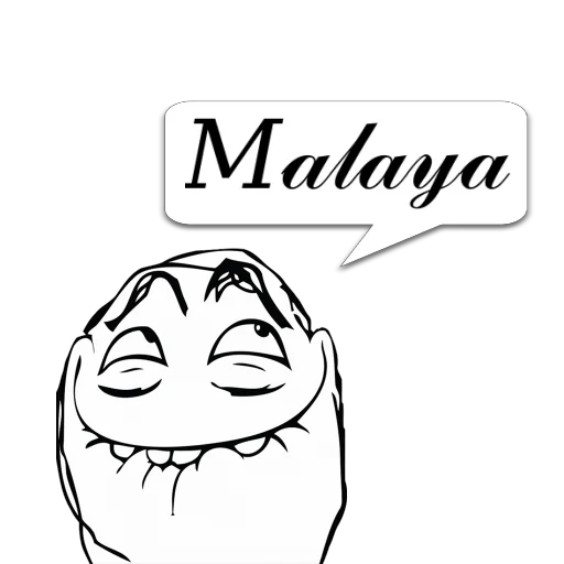 Стикер Циты 𝑀𝒶𝓁𝒶𝓎𝒶 из @memocyteBot - 3