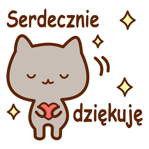 Sticker Kotek Polski - 2