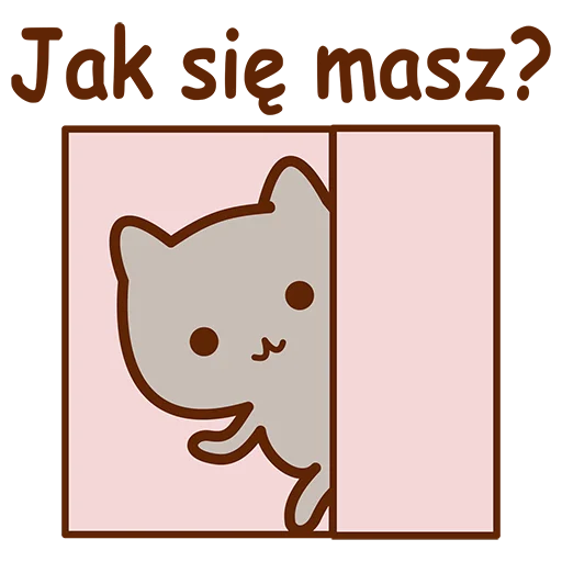 Sticker Kotek Polski - 1