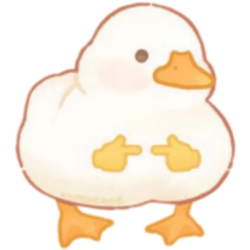 утка мультфильм птица