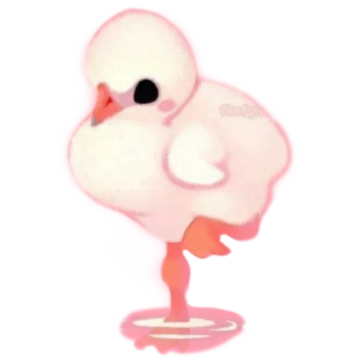 птица розовый игрушка