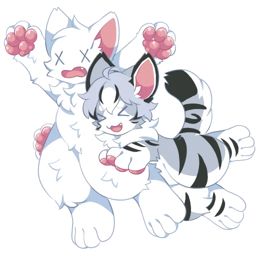 Sticker KotetsuNyan - 1