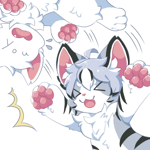 Sticker KotetsuNyan - 1