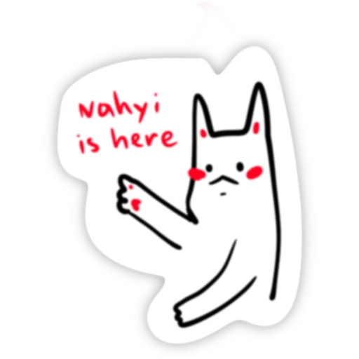 Стикер KoticVahYe - 1