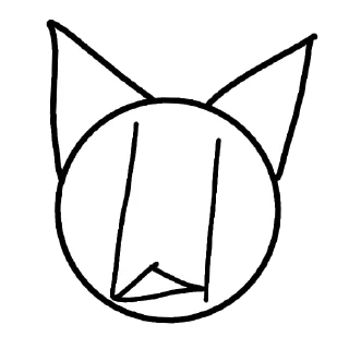 Sticker Котик ❤ - 8