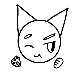 Sticker Котик ❤ - 10